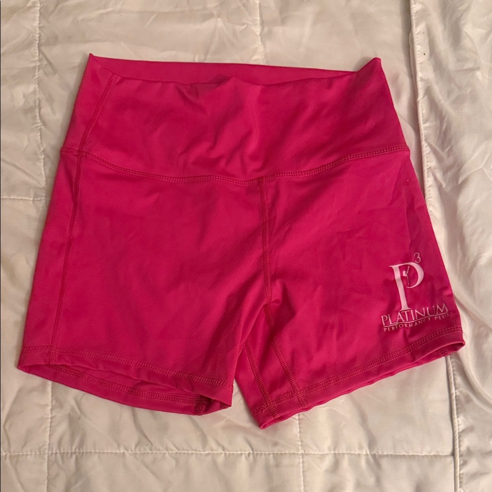 Platinum Women's Athletic Pink Shorts